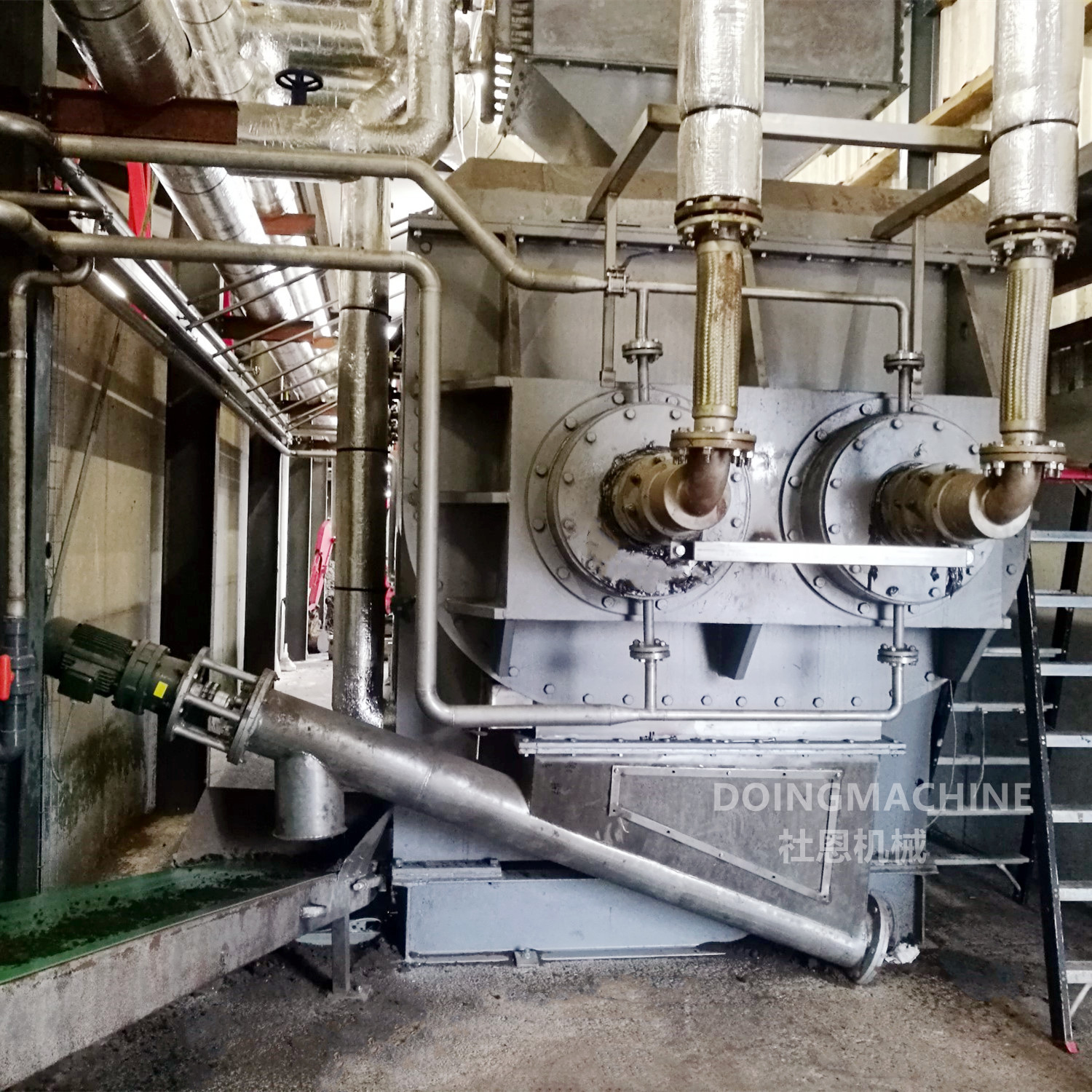Sewage Sludge Biosolids Dryer